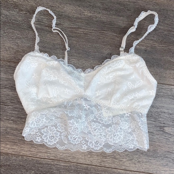 Hollisted White Lace Bralette - Picture 1 of 2